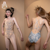 Just a corpse imported ballet dance JAC limited custom sling ballet dance air yoga suit