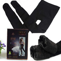 Sakura beauty 8829 women autumn and winter plus velvet thickened plastic thin nylon anti-Pilling lazy people free bottom pantyhose