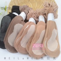 10 pairs of American and Latin American M006 ladies summer socks cotton bottom non-slip ultra-transparent wear-resistant Crystal pair stockings