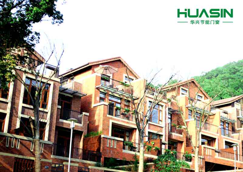 Huaxing wood industry integrated sealing balcony soundproofing casement window outdoor bridge aluminium doors and windows window screen villa aluminium alloy custom-made-Taobao