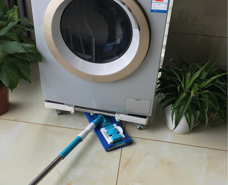 Trống xung máy giặt tự động ròng rọc di chuyển cơ sở phổ quát pad cao thép không gỉ khung tủ lạnh - Kệ kệ sách đẹp