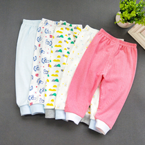 Soft cotton men and women baby spring and autumn trousers quality cotton home air conditioning room pajama pants dual crotch 1-4 years old 039