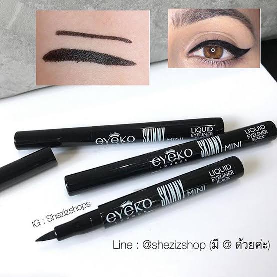 Spot new version of Eyeko London Skinny Metal Visual precision very fine liquid eyeliner