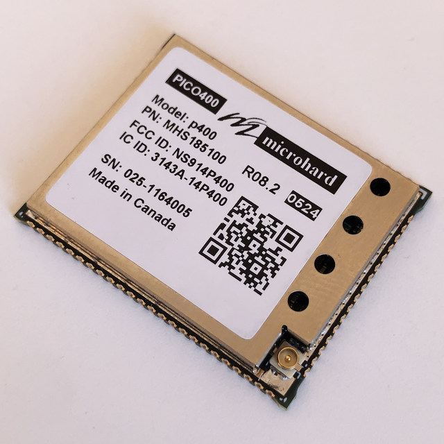 Microhard P400 High-Power 2W Dual-Band Data Transmission Module Mhs185100