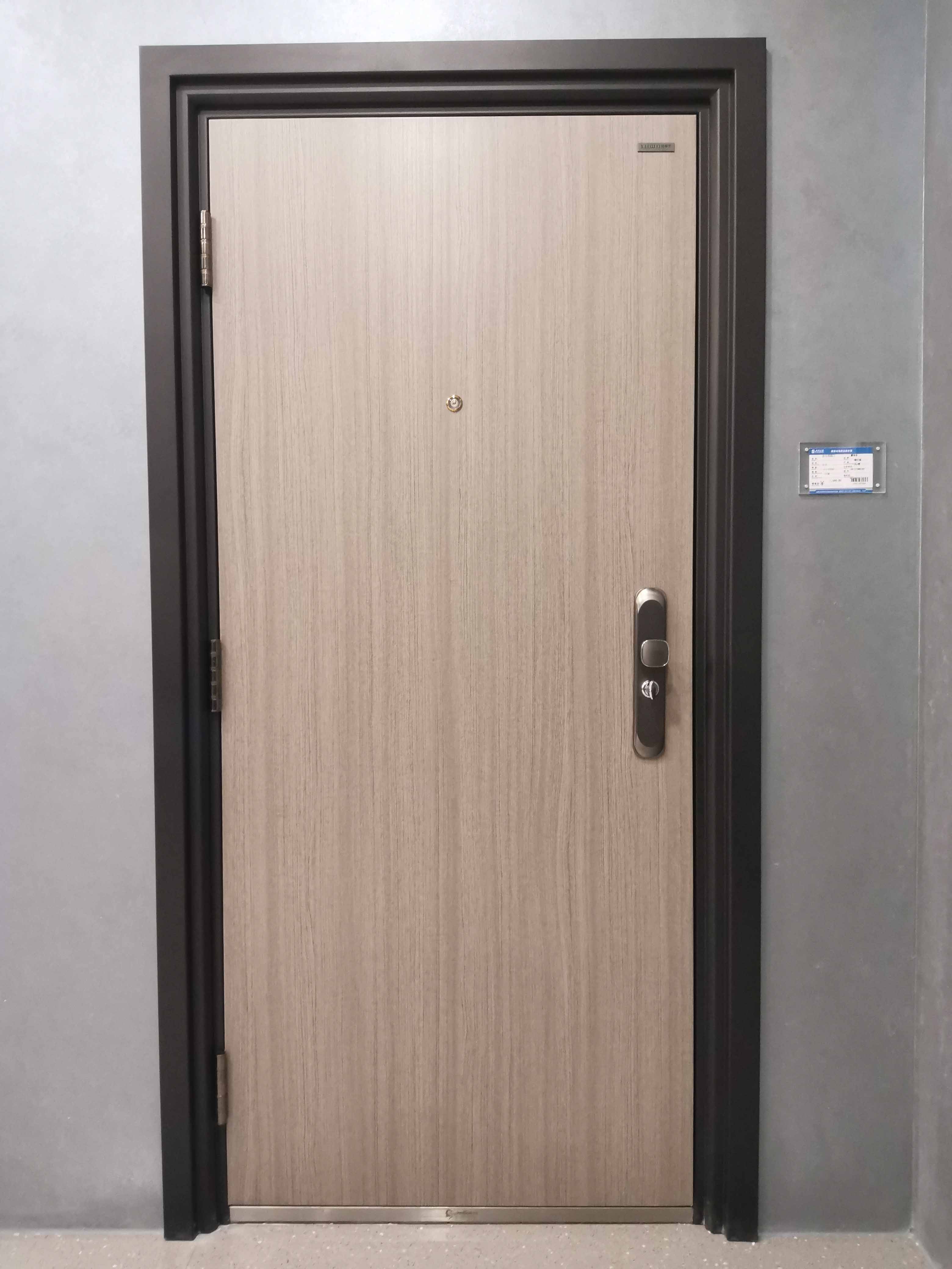 Elegant Lego high end security door GB series GB-Z-DM0102 tablet