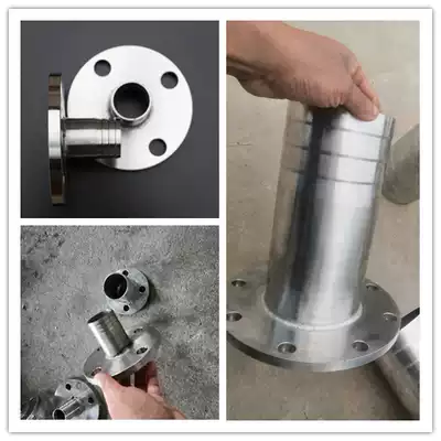 Customized 304 stainless steel flange welding pagoda joint water pipe hose leather pipe straight plug diameter pagoda head