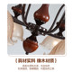 French Retro Style Living Room Chandelier Ice Crack Cover Nanyang Style Medieval Bedroom Dining Room Chandelier Modern Hall Main Light