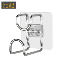 () washbasin hook-free viscose washroom Home containing shelf No-mark adhesive hooked face basin rack