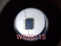 WS2811 LED driving WORLDSEMI warcolored willed original dress SOP-8