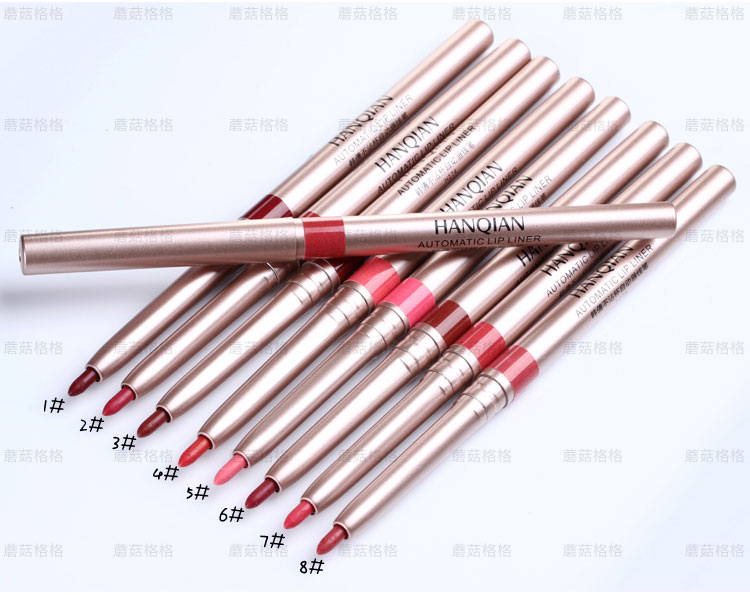 Hàn Quốc Không thấm nước Xoay Lip liner Không dính Cup Son môi Lip Pen Bean Paste Dì Color Bites Lip Makeup 	son bút chì mamonde màu 10