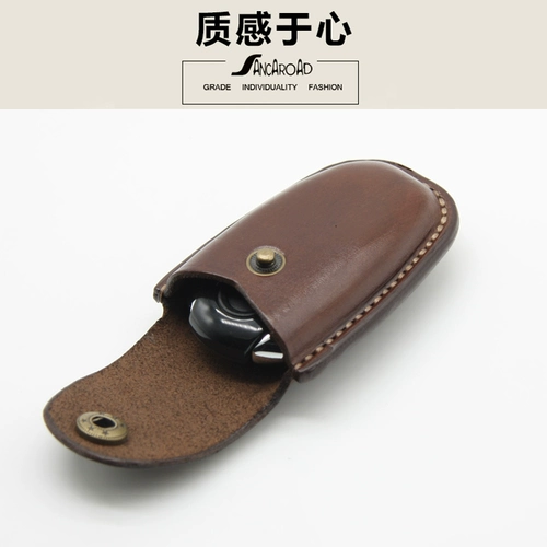 Защитные ключи от машины ручной работы, защитный чехол, «сделай сам», из натуральной кожи, защита при падении