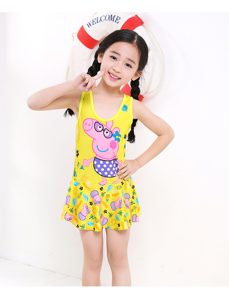 Đồ bơi mới cho bé gái Đồ bơi một mảnh trẻ nhỏ 3-4-5-6 tuổi Đồ bơi trẻ em nữ Đồ bơi bán buôn đồ bơi be trai 12 tuổi