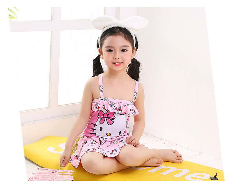 Đồ bơi bé gái 3-4-5-6-7 tuổi Đồ bơi trẻ em cho bé gái Đồ bơi váy công chúa nhỏ dễ thương - Bộ đồ bơi của Kid bikini cho bé gái