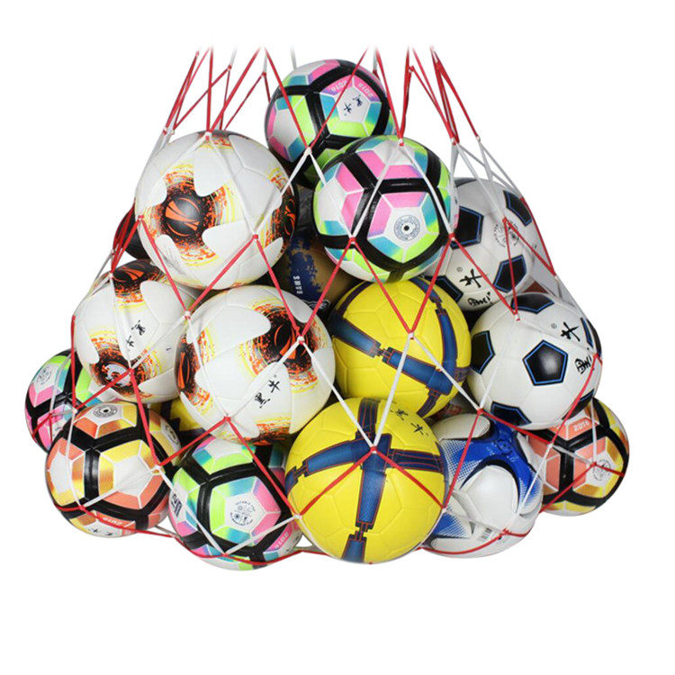Basketball net pocket football pocket bag basketball box with net storage bag volleyball net bag large capacity school thickened durable