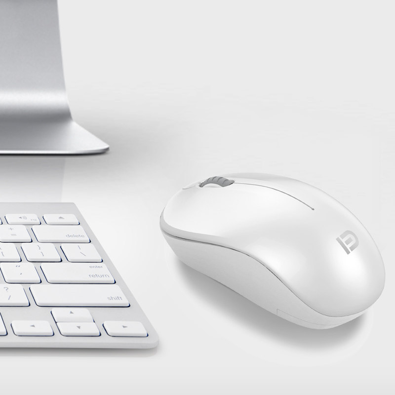 Futher Wireless Mouse Mute Girls Cute Rechargeable Laptop Office Portable Game Slip Rat