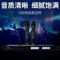 LBB UA-750A wireless microphone one drag two home KTV dedicated wedding stage conference wireless microphone