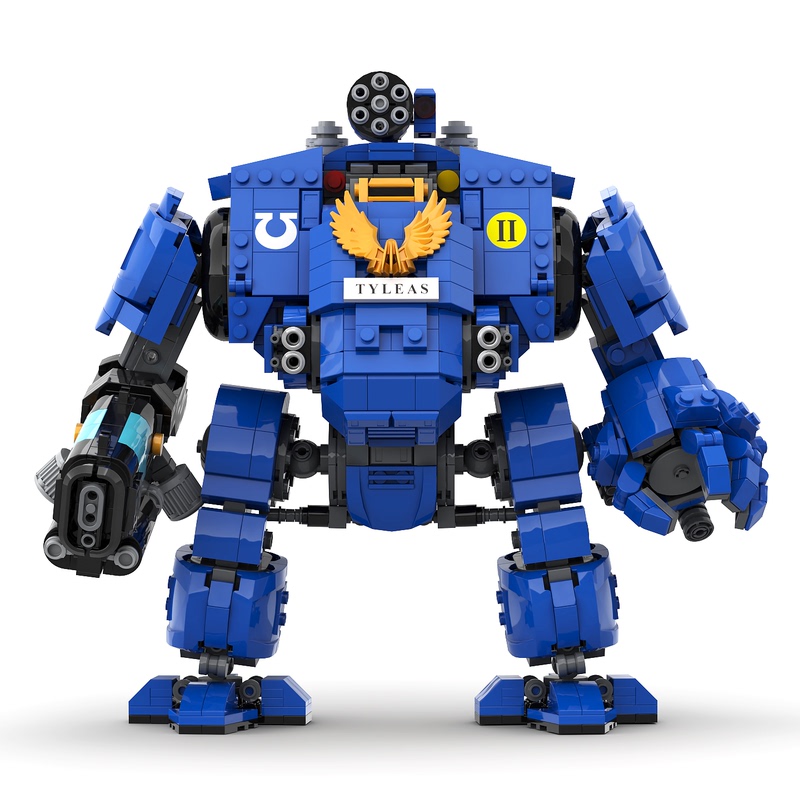 Moc Building Blocks Star Warrior Redeemer Dreadnought Mecha Ultra-High Fidelity Difficult Assembly Kit High-End Gift Moc Building Blocks Star Warrior Redeemer Dreadnought Mecha Ultra-High Fidelity Difficult Assembly Kit High-End Gift