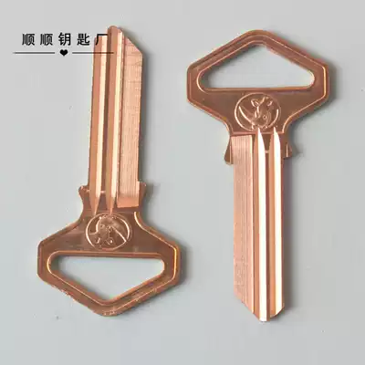 100 Shanghai Qiujing Xinye Qiujing Niu old-fashioned wooden door key blank key embryo key material