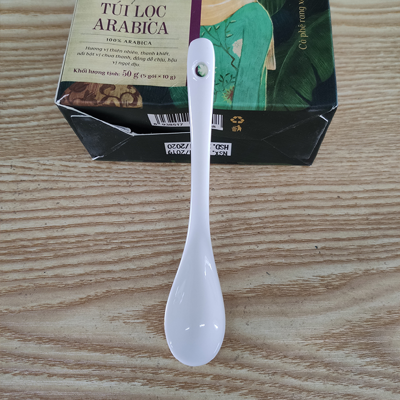 Bespoke: Bone China Spoon ceramic stirring coffee small soup spoon