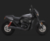 Vận chuyển tại chỗ Hoa Kỳ nhập khẩu Harley street 750 que sửa đổi ống xả VH phần đuôi đen - Ống xả xe máy pô xe super dream Ống xả xe máy