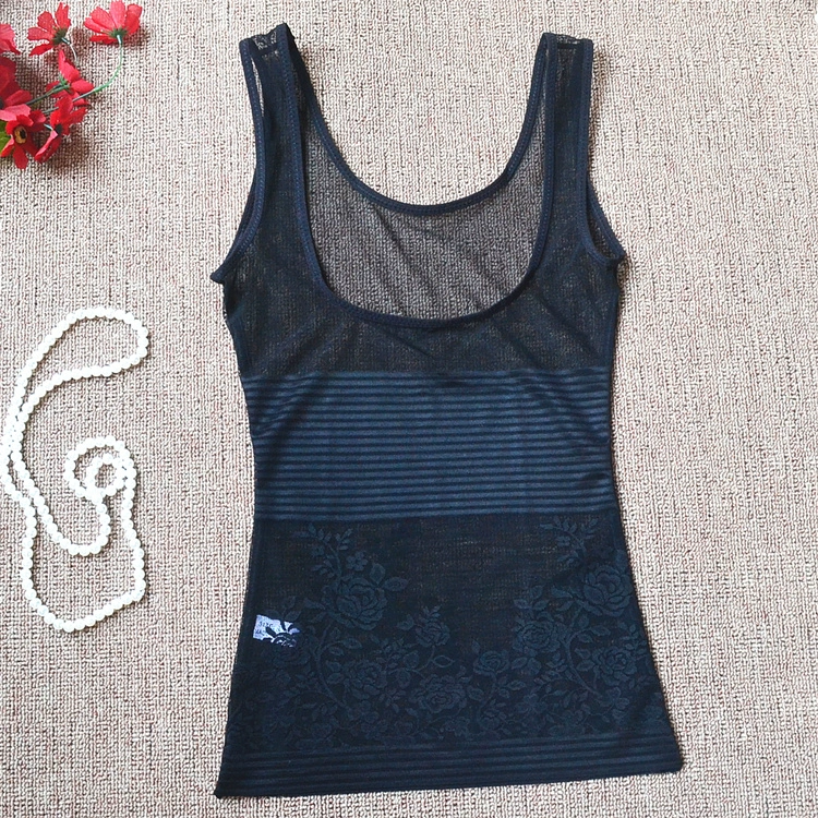 Mùa hè siêu mỏng và liền mạch cơ thể định hình vest sau sinh cơ thể định hình đồ lót