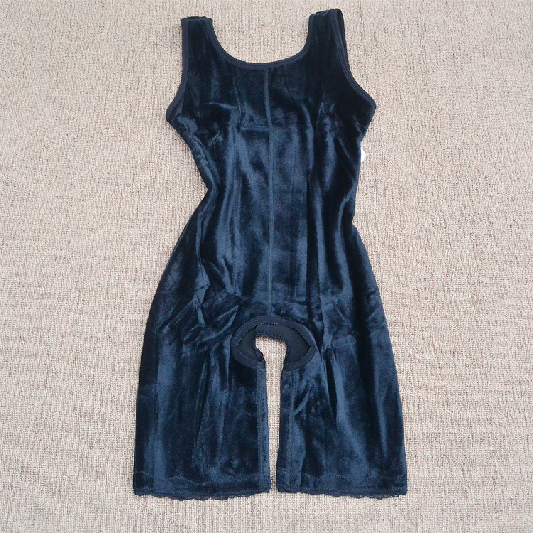 Boxer dày và nhung 裆 body định hình đồ lót nhiệt đồ lót nữ bếp để giảm bụng corset bụng quan lot nam