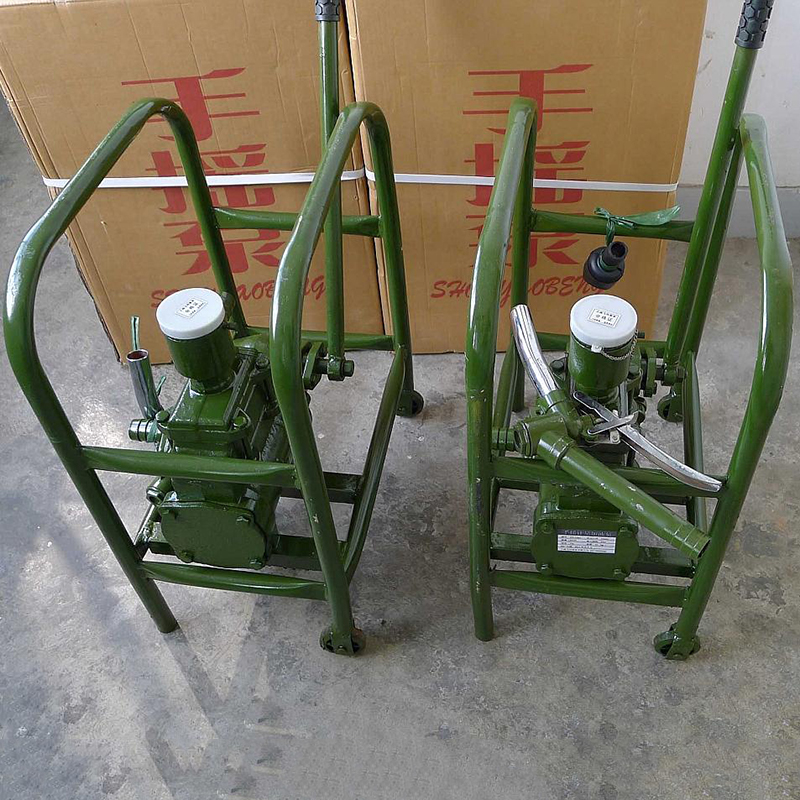 Oil depot gas station field ZH100A hand metering pump 1 inch manual gasoline and diesel explosion-proof self-priming oil pump