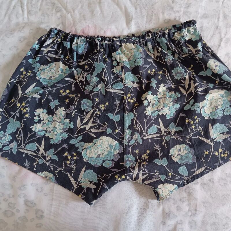 Old Clothes from the 80S-90S, 90% New, Made from Twill Cotton, Newly Sewn Shorts, Waist Size 120, Length 36 (Per Piece)