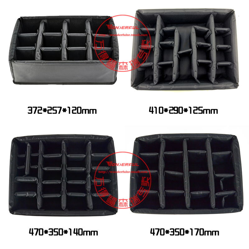 Khoảng thời gian lót túi xe đẩy vali phân vùng an toàn hộp máy ảnh DSLR hành lý 20 inch 18 tùy chỉnh thực hiện - Phụ kiện máy ảnh kỹ thuật số túi sony alpha