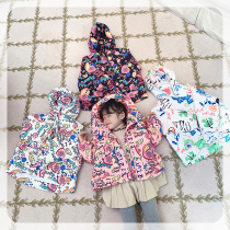 Ran Rans baby down jacket female 2021 New Han Fan children extremely cold thick short childrens winter clothing