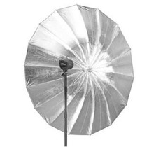 Diameter 150cm megacity Silver Reflective Umbrella Sun Umbrella Advertising Umbrella 60-inch Professional Custom