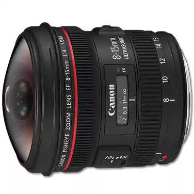 Canon Canon 8-15mm f 4L USM Red Circle Ultra wide-angle fisheye zoom Micro SLR camera anti-second-hand lens