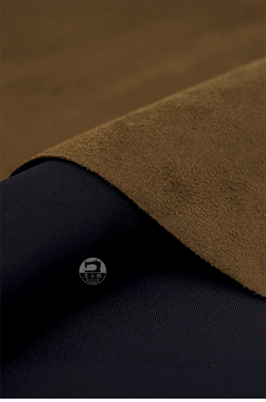 Mùa thu và mùa đông của da lộn composite cảm thấy dày áo khoác mềm túi vải thủ công DIY bán hết mà không bồi thường vải cotton 100