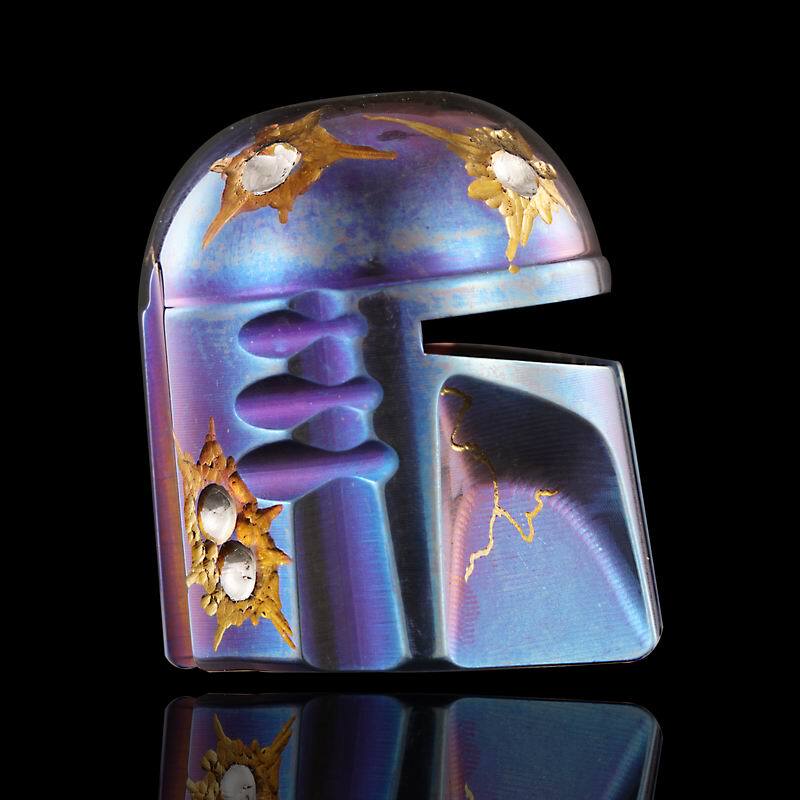 Metalgrowl Mandalorian Titanium Alloy Knife Pendant Necklace Pendant Finger Ring Toy Star Wars Metalgrowl Mandalorian Titanium Alloy Knife Pendant Necklace Pendant Finger Ring Toy Star Wars