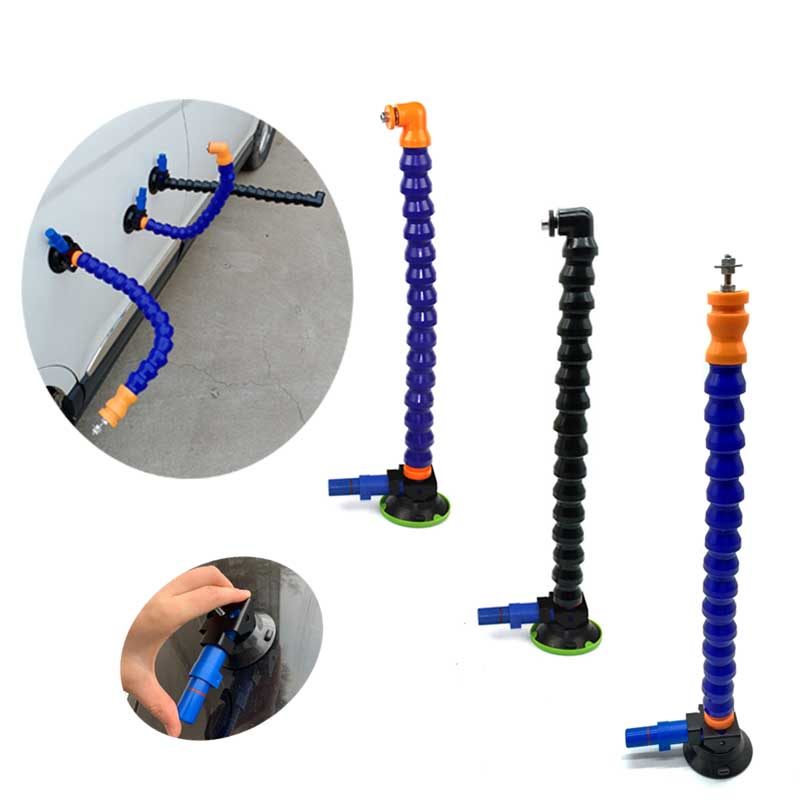 Car dent repair tool vacuum pump suction cup base hot air gun bracket leveling light accessories pit dent
