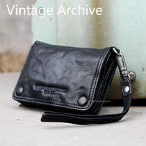 Hand original 15 16 men and women retro Japan and South Korea and American skin leather wallet wallet