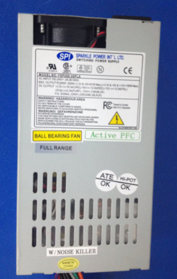 New FSP200-50PLA barebone 1U power supply Video power supply POS machine queuing machine power supply