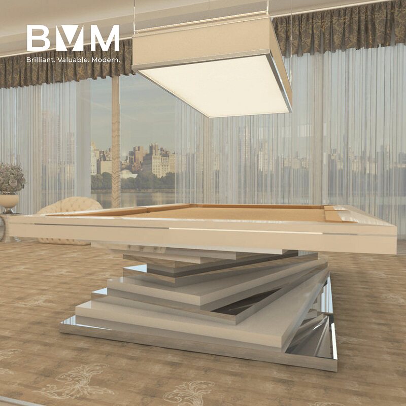 Vimir * Silver (created) table tennis table standard adult home table tennis table American Black Eight-flower Style Nine Balls