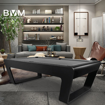 Yaku-Black * Creation * Billiards Table Standard Adults Home Table Football Table American Black Eight-flower Style Nine Ball High End 