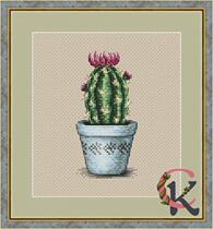 Y0862 Cactus Cross Stitch Scanner