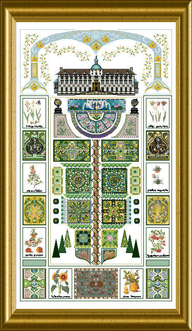 Cross embroidered PDF original sweep Tpin castle CD Grand castle series 047-Taobao