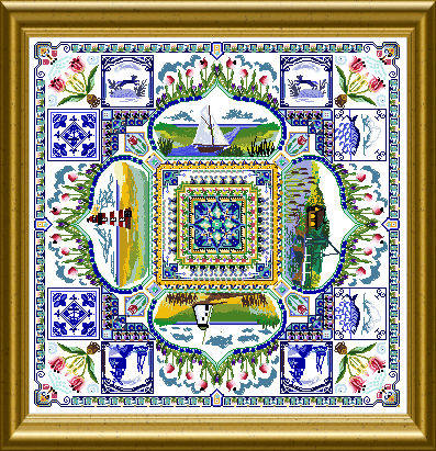 Cross embroidered Sweep Needle Castle CD Great Castle series 024-Taobao