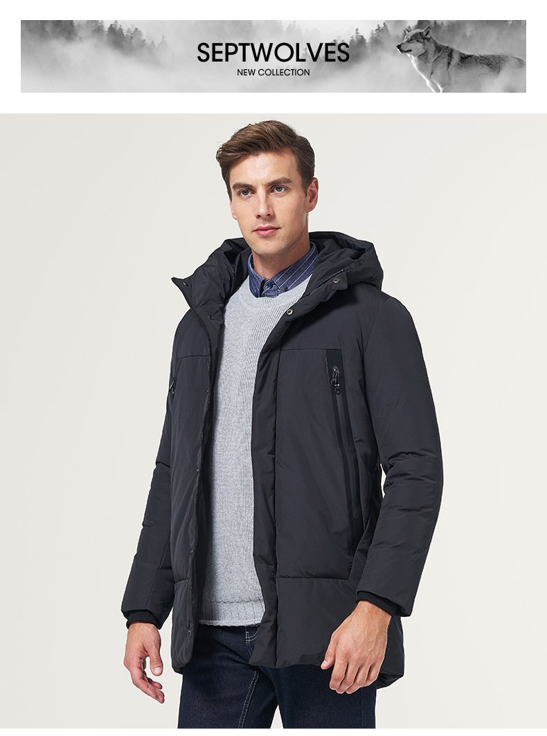 Blouson homme SEPTWOLVES    en Polyester - Ref 3120141 Image 7