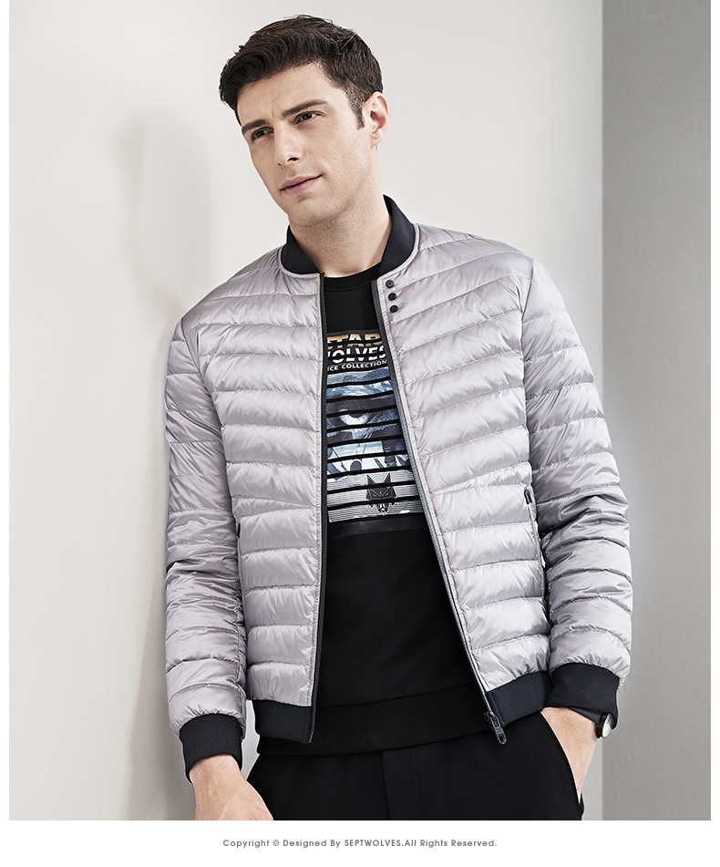Blouson homme SEPTWOLVES    en Nylon - Ref 3120837 Image 17
