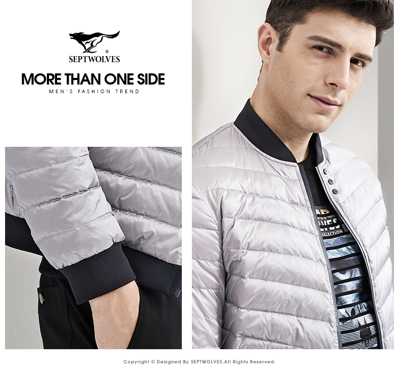 Blouson homme SEPTWOLVES    en Nylon - Ref 3120837 Image 19