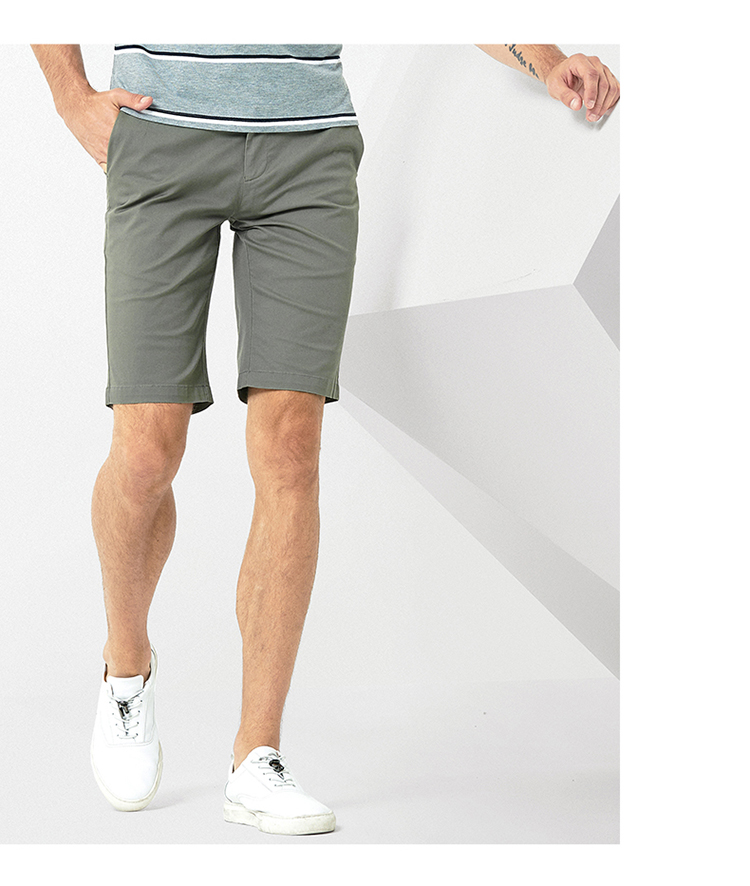 Bảy con sói quần short giản dị mùa hè mới trung niên nam thời trang giản dị lỏng năm quần xu hướng quần short nam - Quần short quần nam
