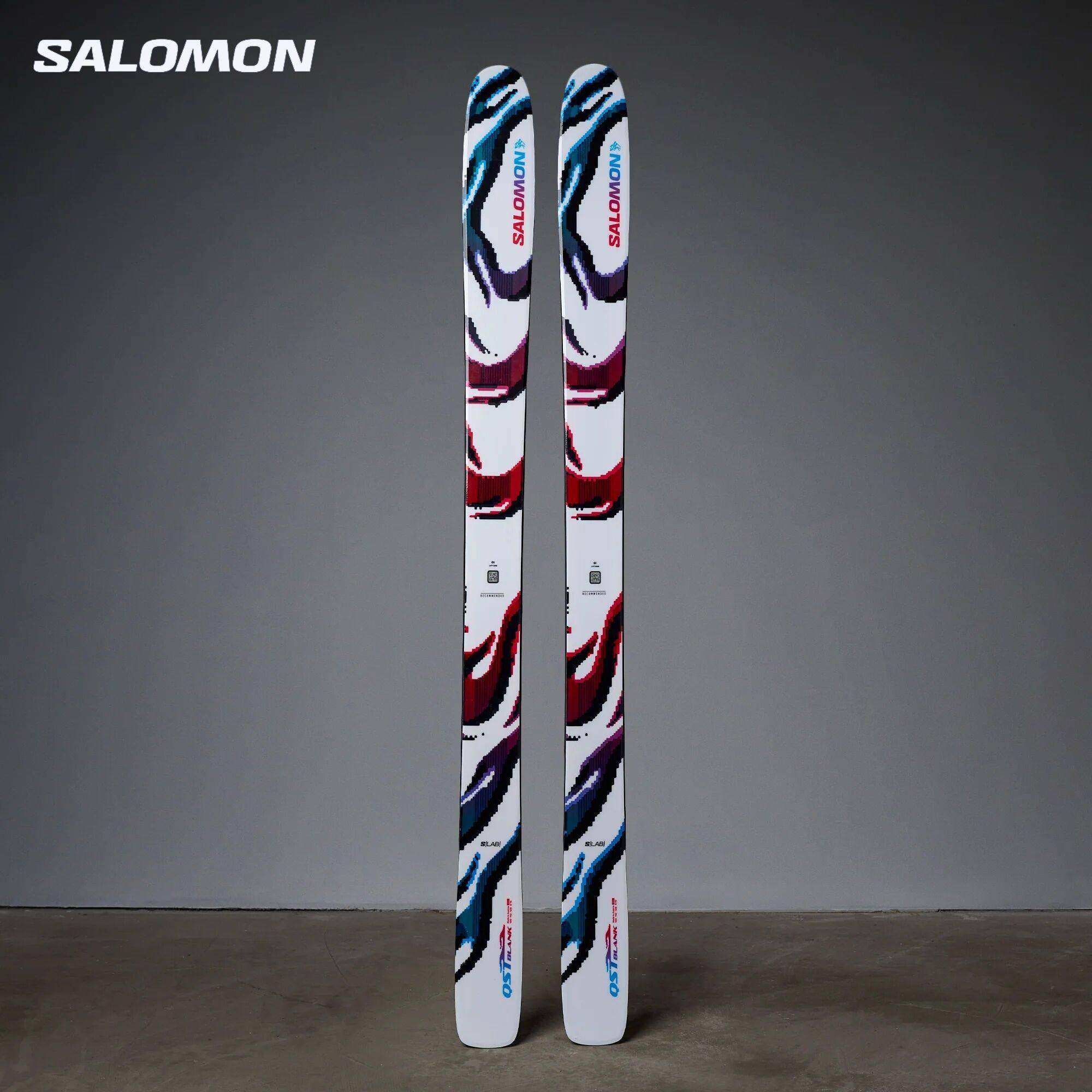 25-26 SALOMON Salomon QST ПУСТАЯ Горная Пороховая снежная доска Специальная доска с красочным дном Изображение 1