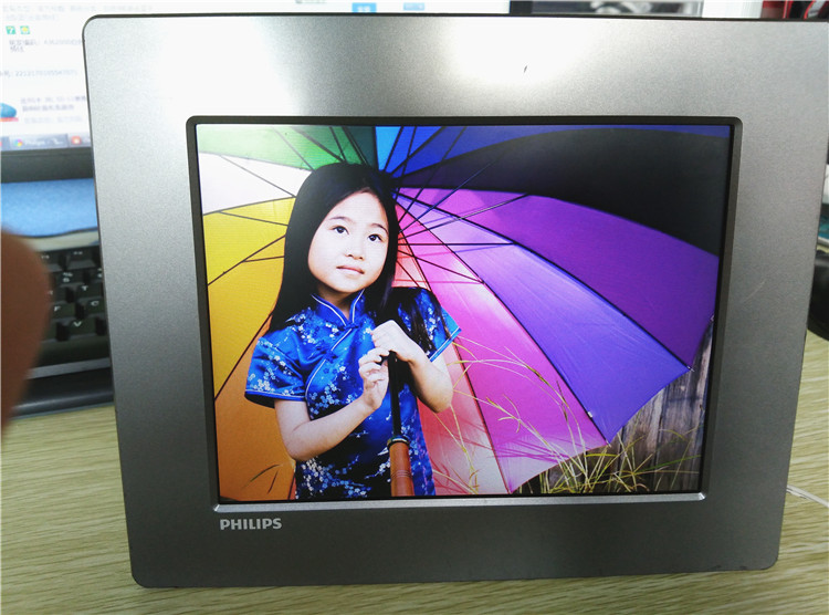 Philips SPF1528 khung ảnh kỹ thuật số siêu mỏng thời trang HD khung ảnh điện tử album 8 inch khung ảnh gốc xác thực