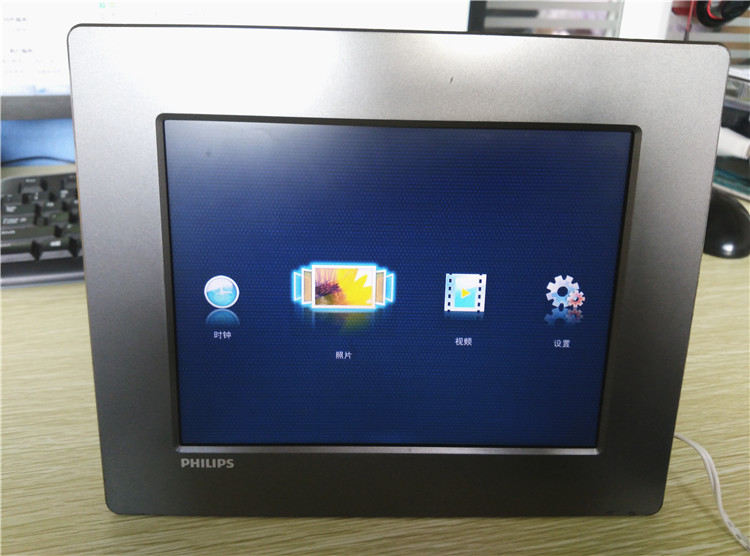 Philips SPF1528 khung ảnh kỹ thuật số siêu mỏng thời trang HD khung ảnh điện tử album 8 inch khung ảnh gốc xác thực