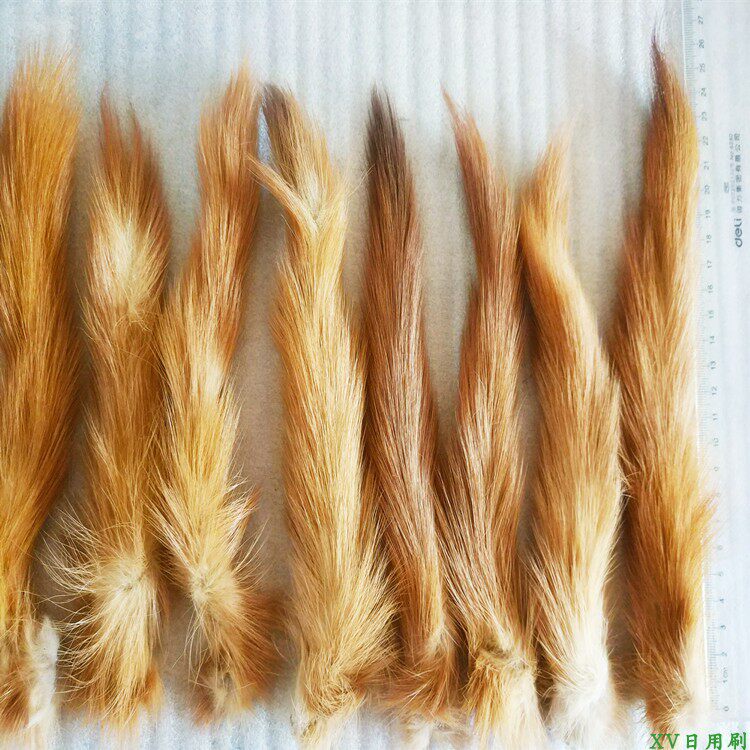 Wolverine pen material Brush Raw Material Wolf brush raw material mink watercolor pen raw material Wolf mush material